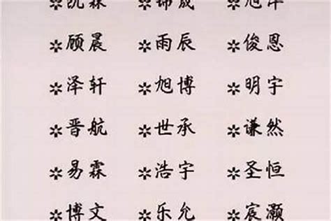 男名字|63个好听的男生名字，干净爽朗，简单上口！